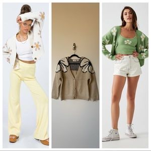 Kersh Floral Cardigan